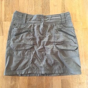 COOL AND EDGY CARGO SKIRT BY ESPRIT